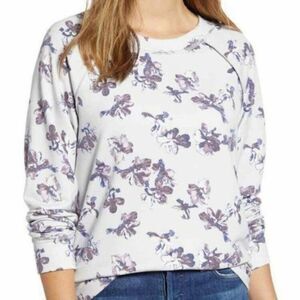 Caslon Womens Cozy Print‎ Lena Floral Sweatshirt Size XS NEW